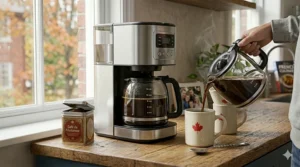 Affordable glass French Press (cafetière à piston) under $100, a popular choice for Canadian coffee enthusiasts seeking rich flavor.