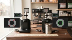 Why alignment matters for 83mm vs 64mm flat burr grinders | Importance de l'alignement pour les meules 83mm vs 64mm