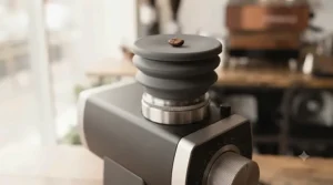 Comparison of grind uniformity in flat versus conical burr coffee grinders.