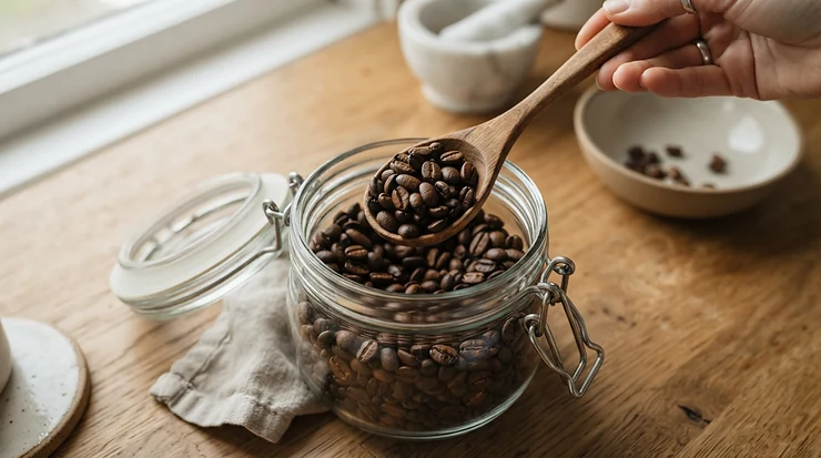 Ensuring daily scoop-to-cup consistency with reliable coffee scoops for French press.